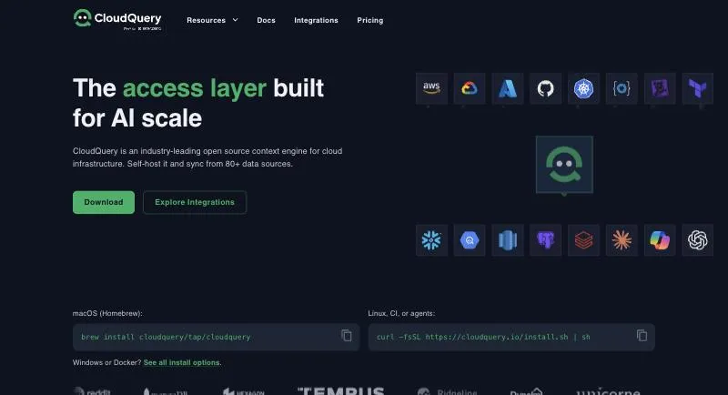 CloudQuery, screenshot 1 of 1