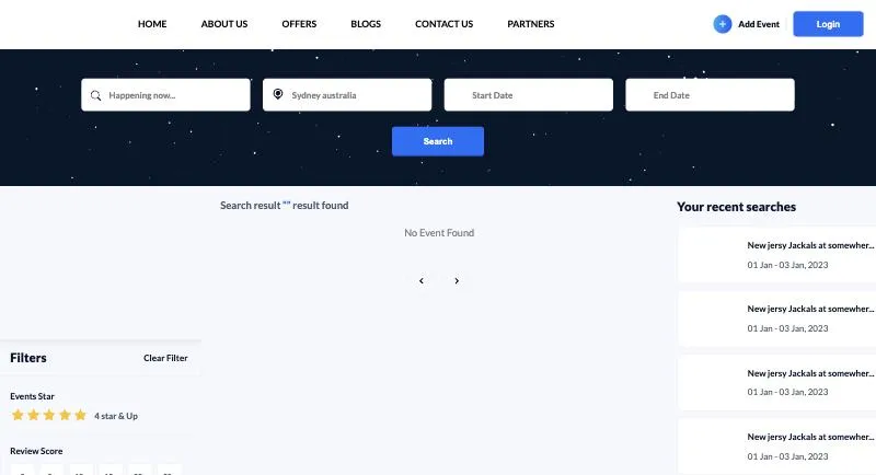 Eventmoon, screenshot 1 of 1