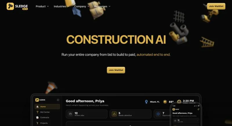 Sledge Construction AI, screenshot 1 of 1